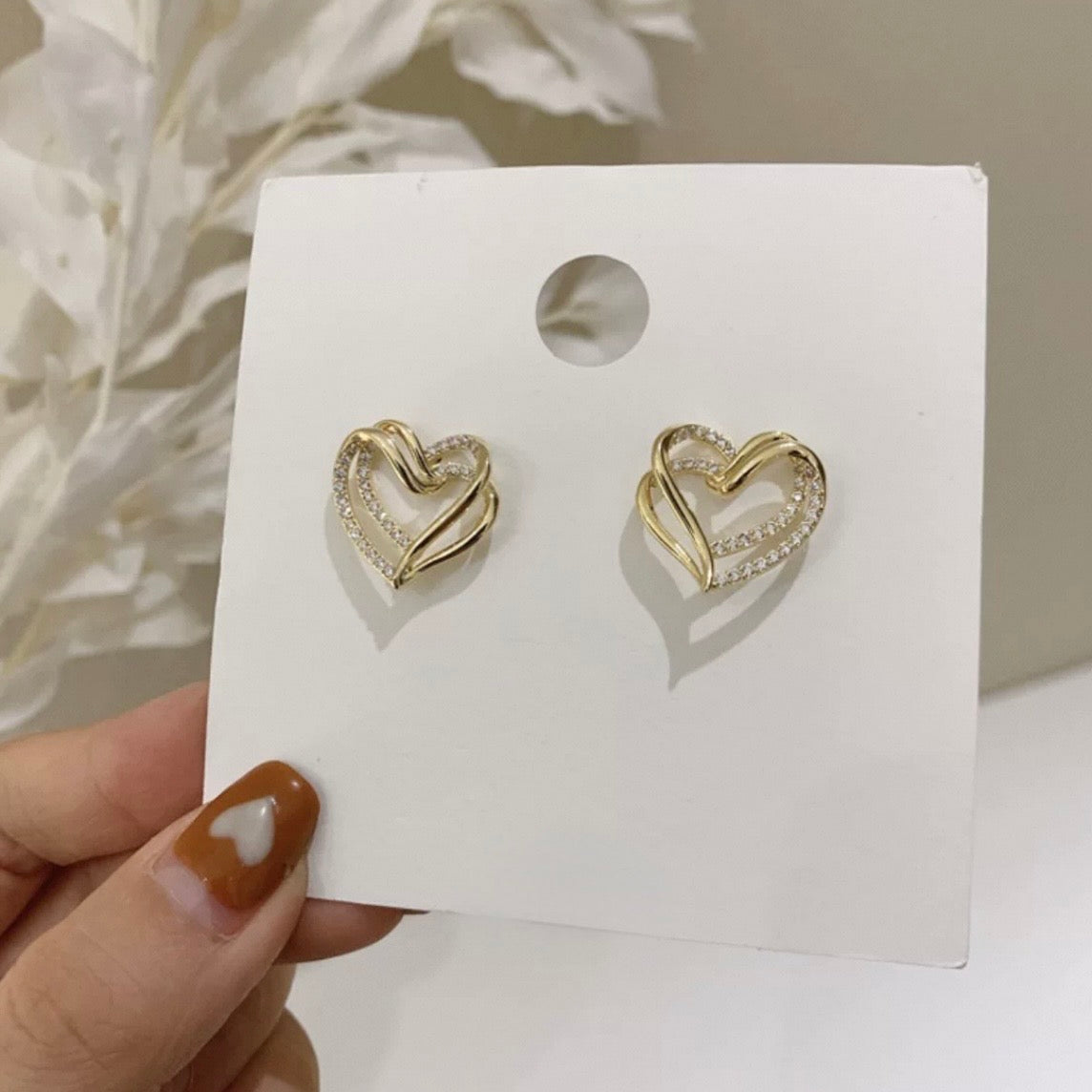 double heart pierce