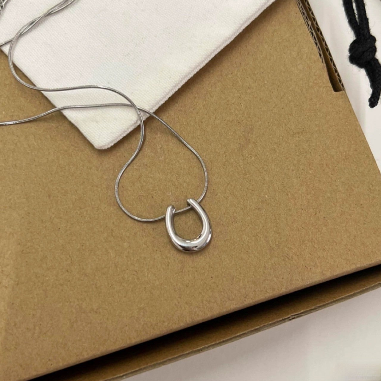 horseshoe necklace