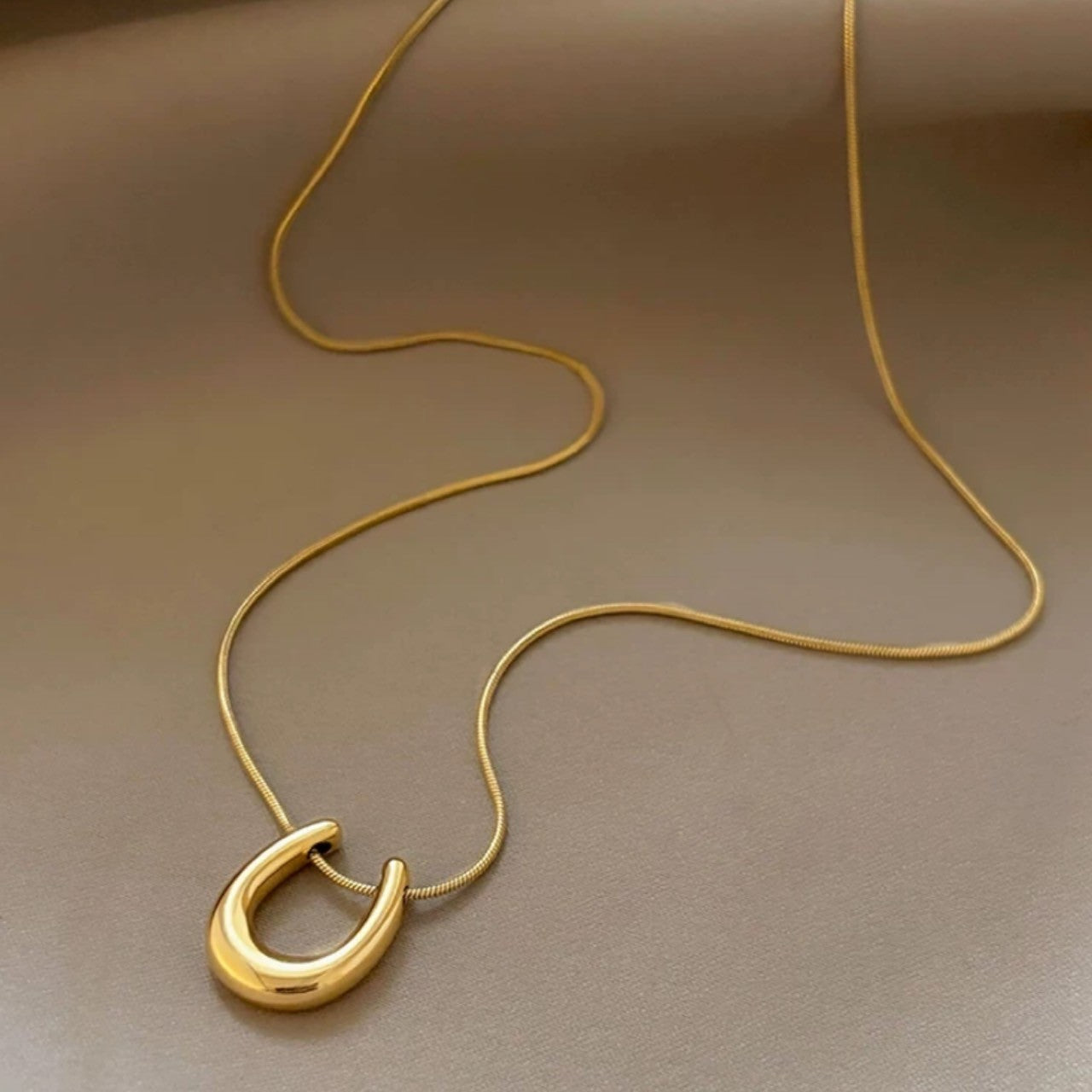 horseshoe necklace
