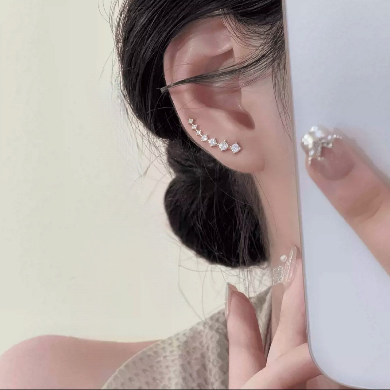 curve line pierce