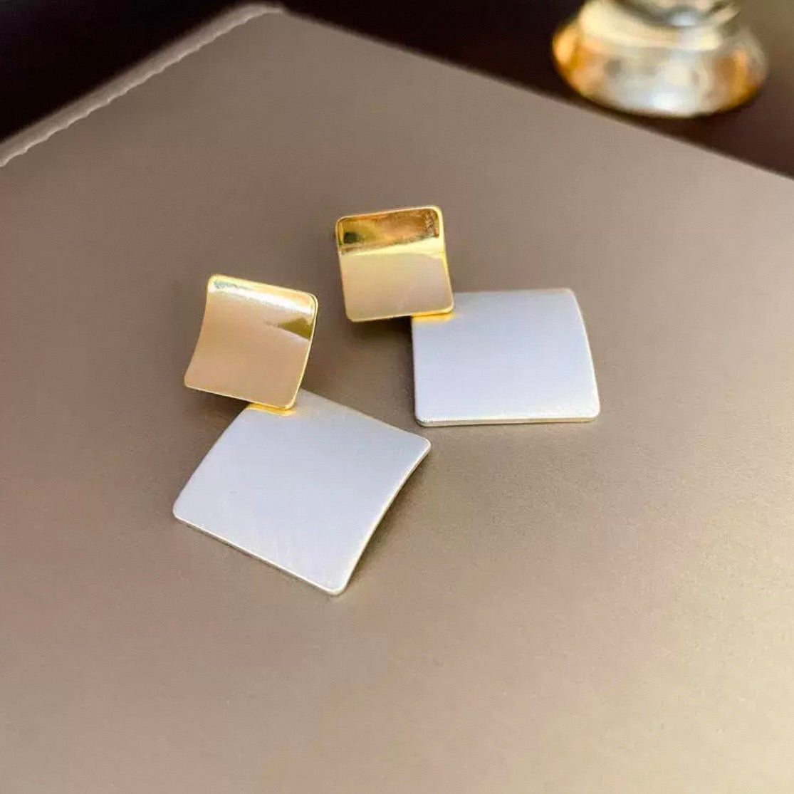 bicolor square pierce