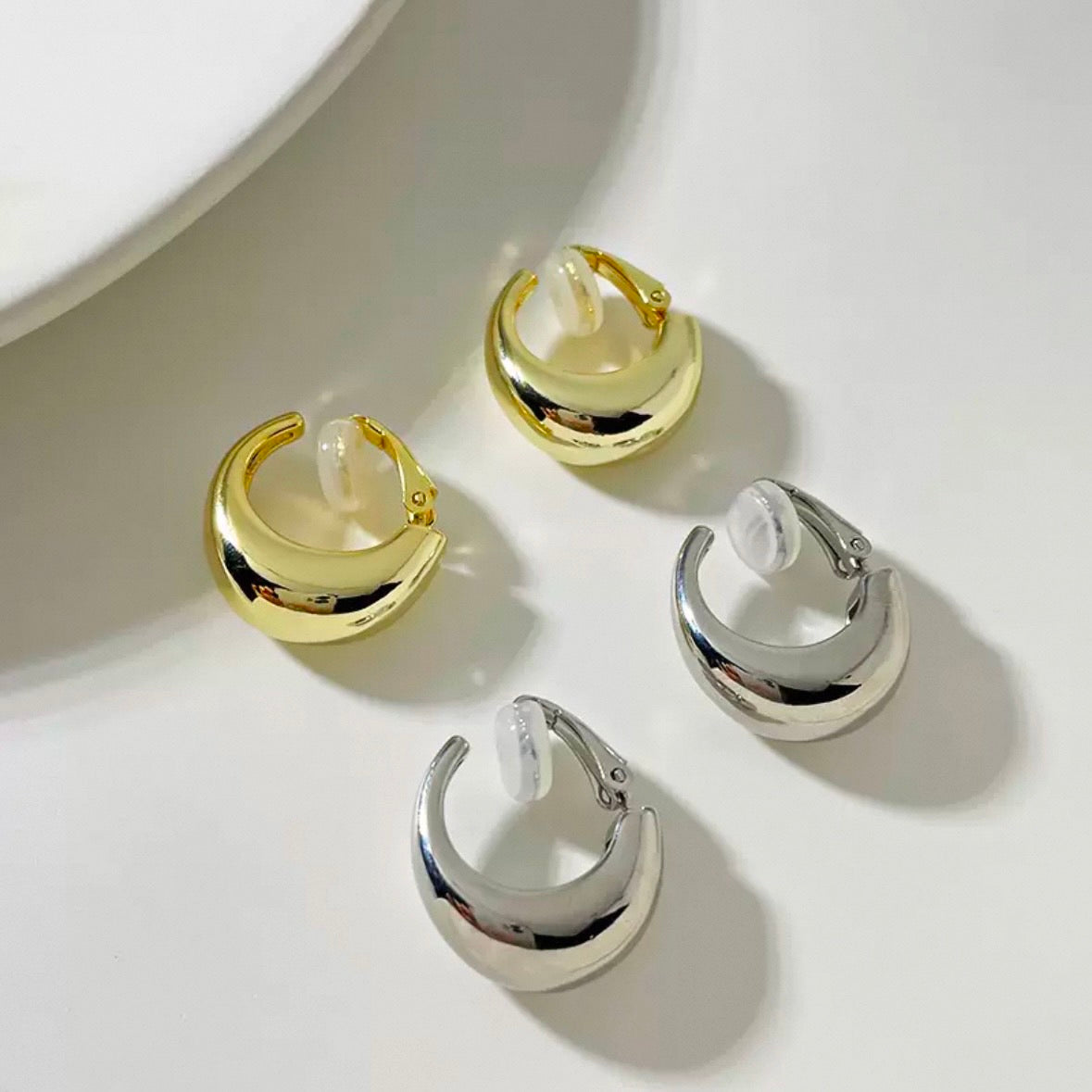 metal drop earring