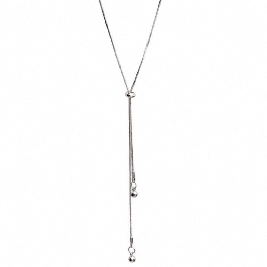 long Y necklace