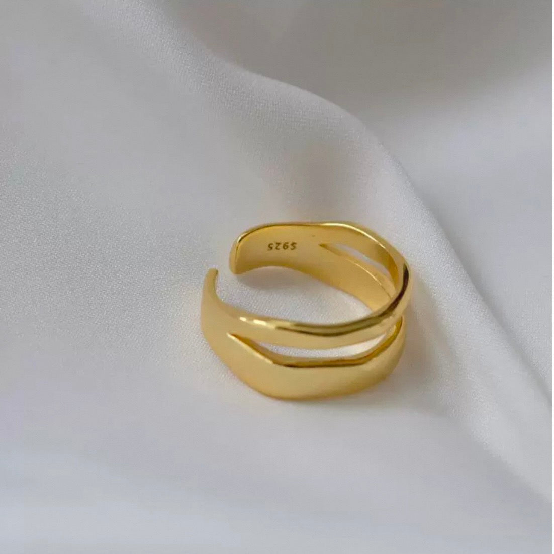double line ring