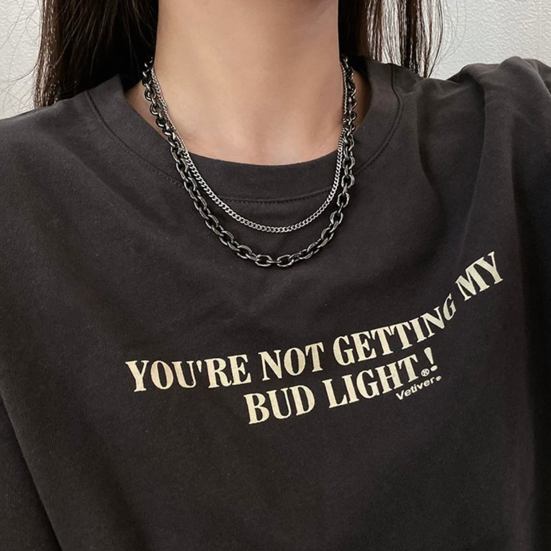 double chain necklace