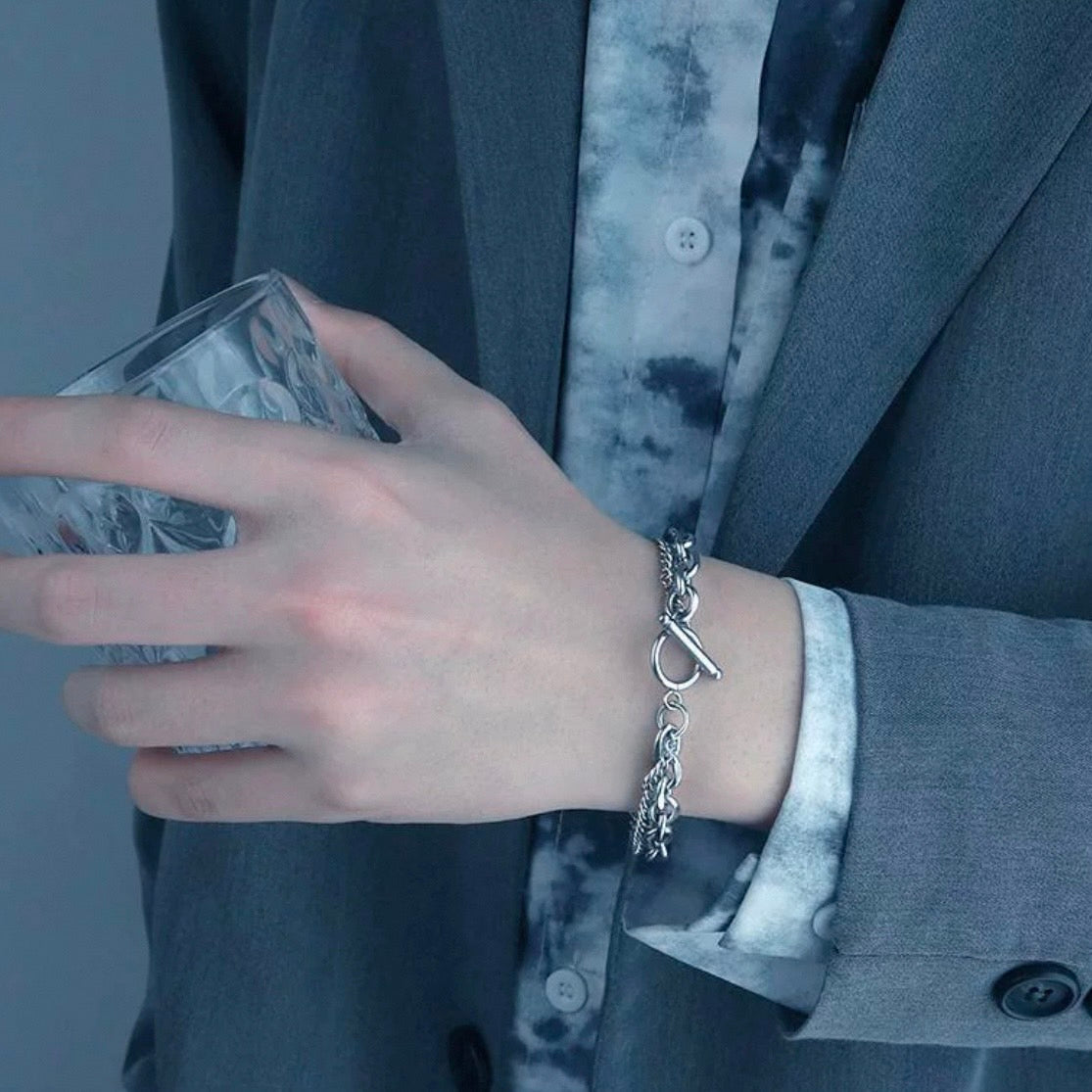 double chain bracelet