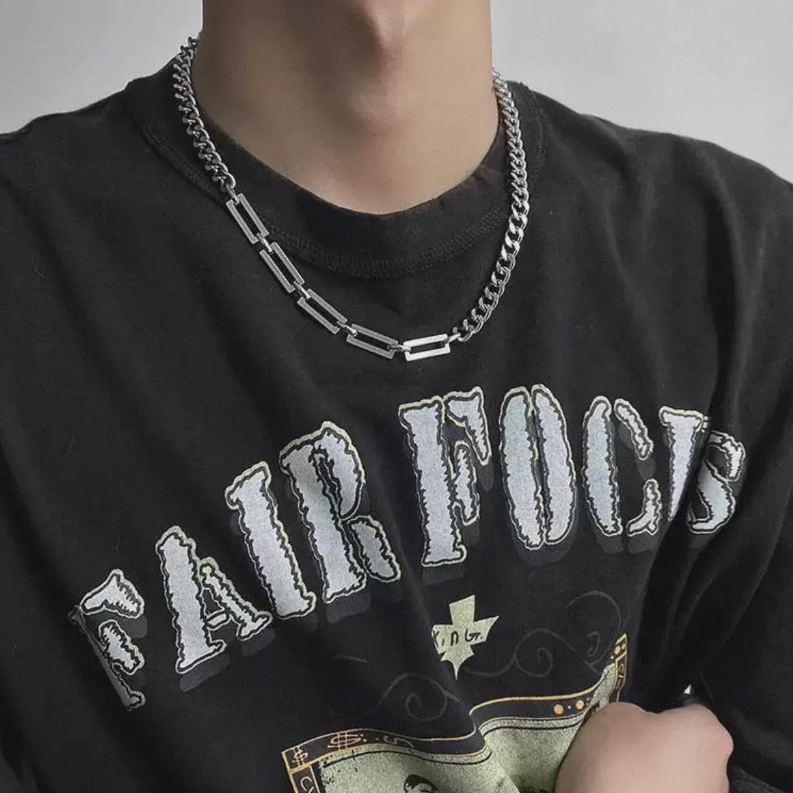 chain & chain necklace