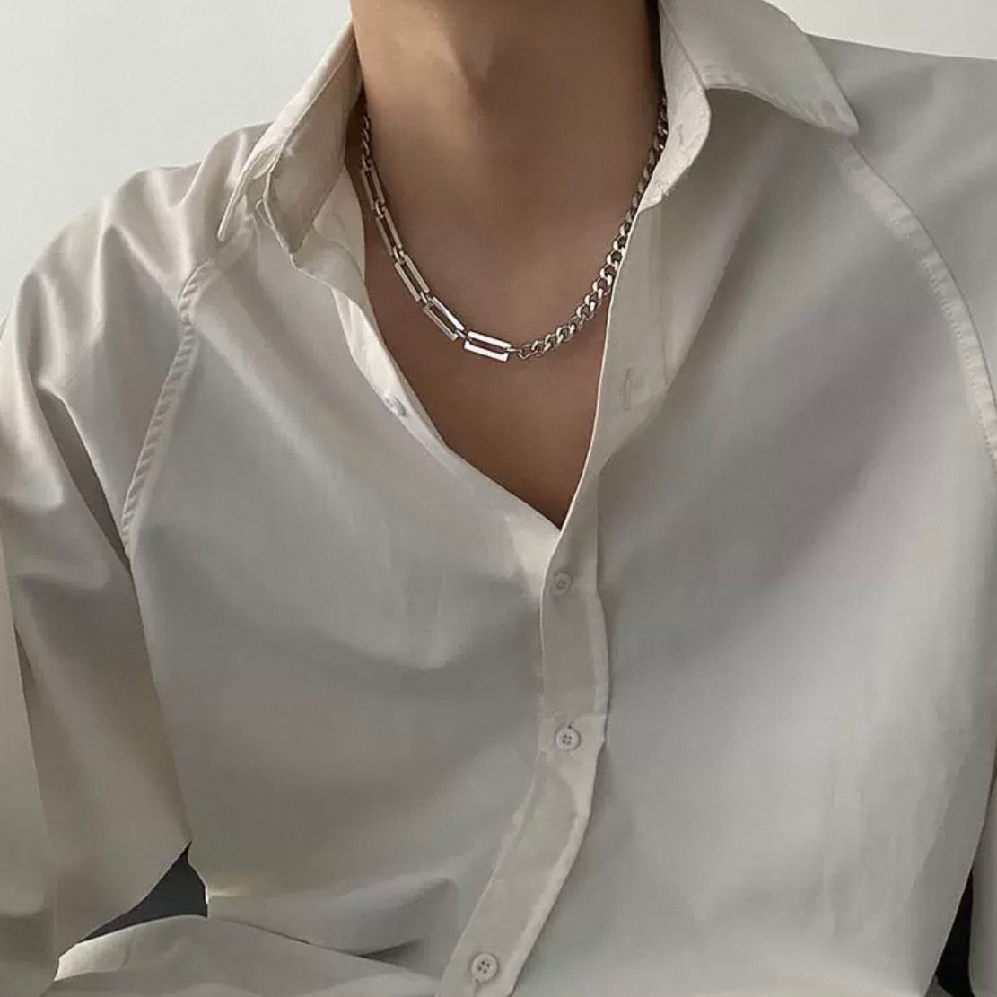 chain & chain necklace