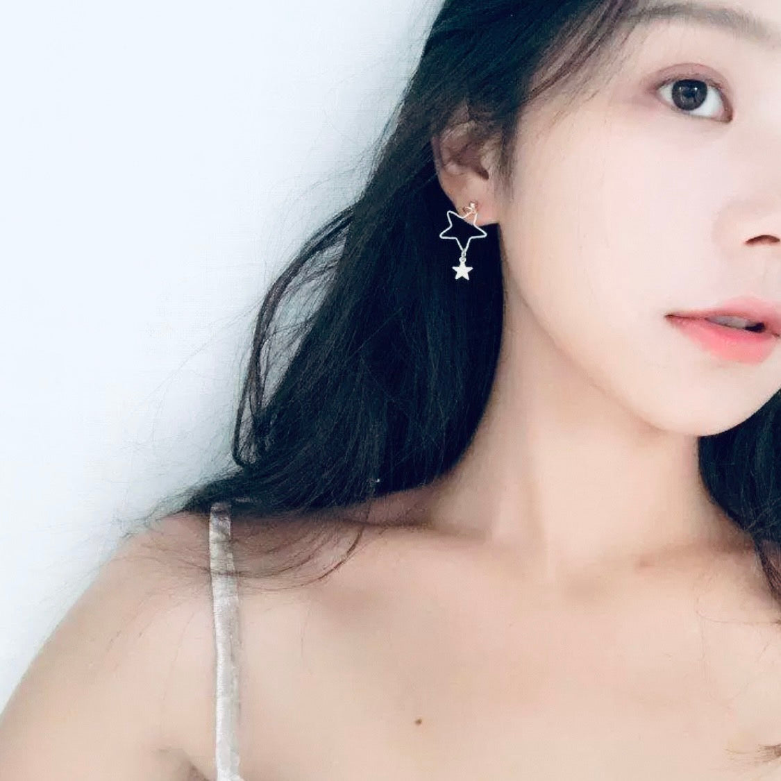 hanging stars earring