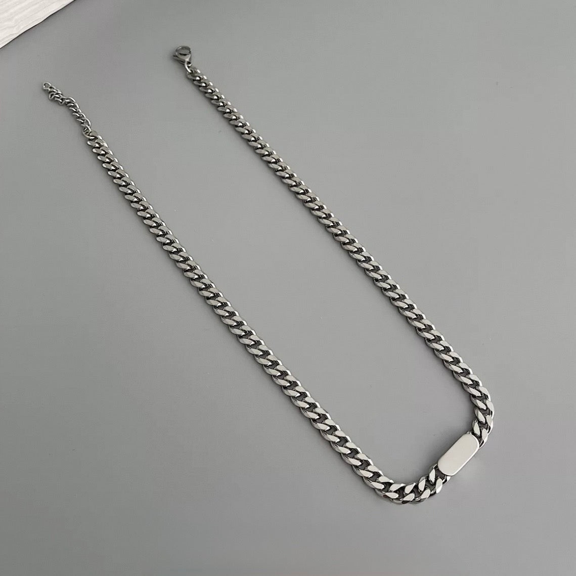 rugged chain necklace