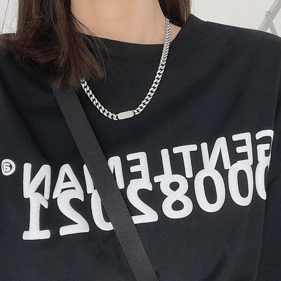 rugged chain necklace