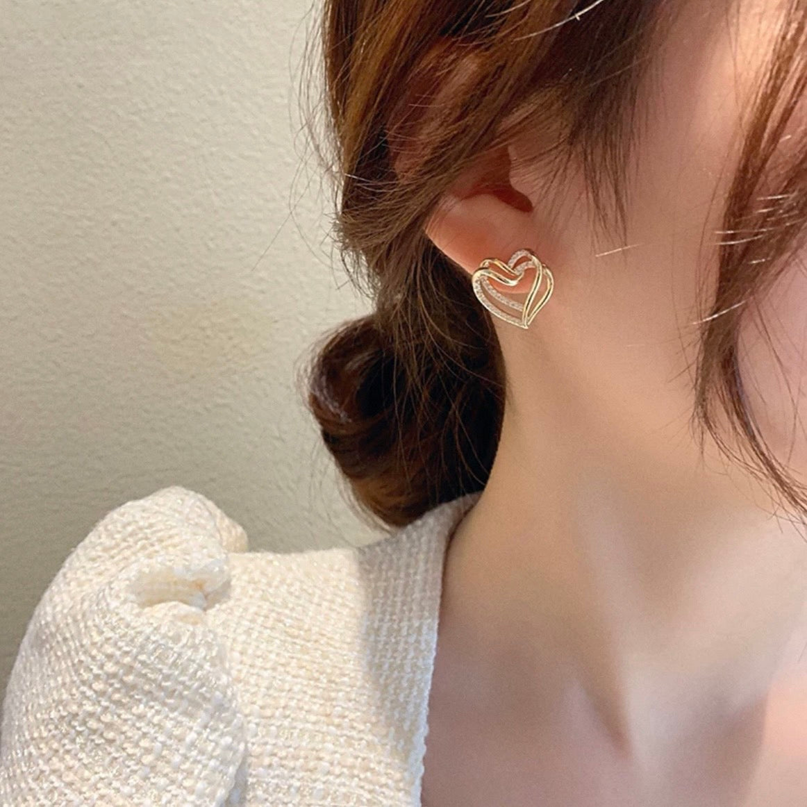 double heart pierce