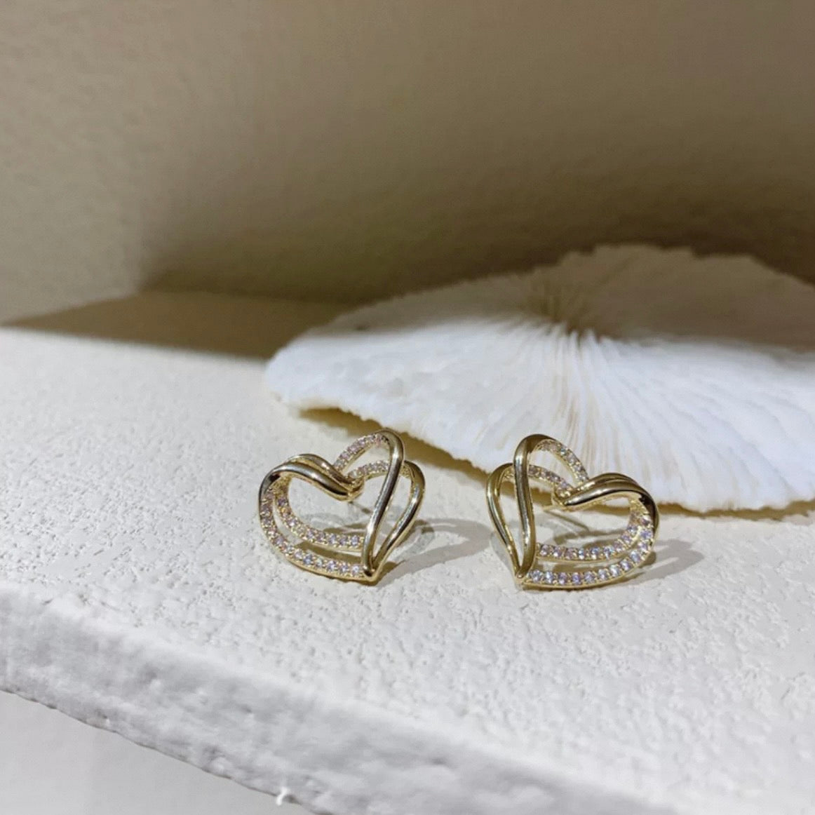 double heart pierce