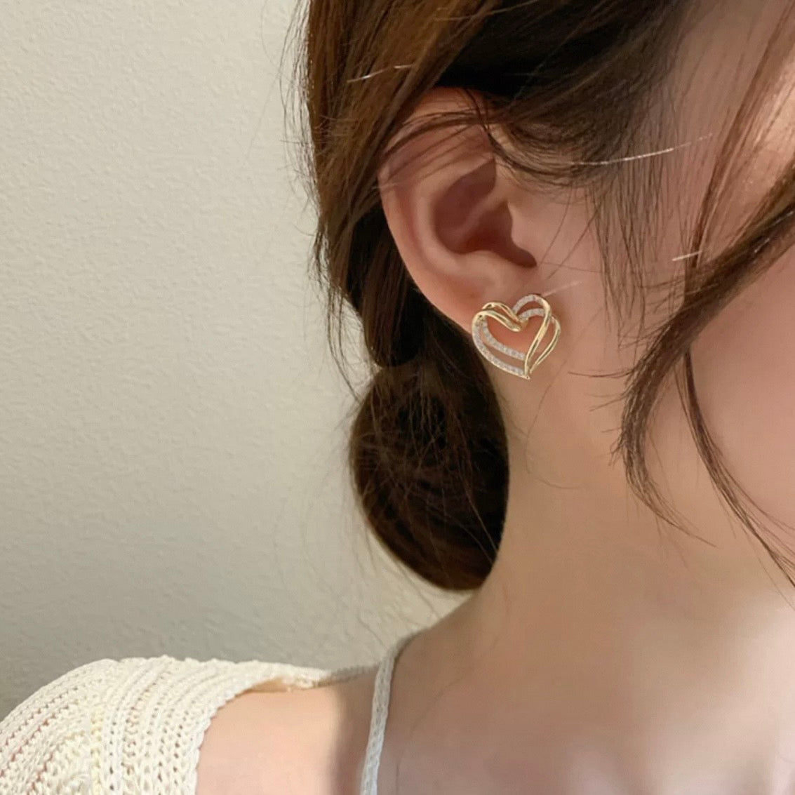 double heart pierce