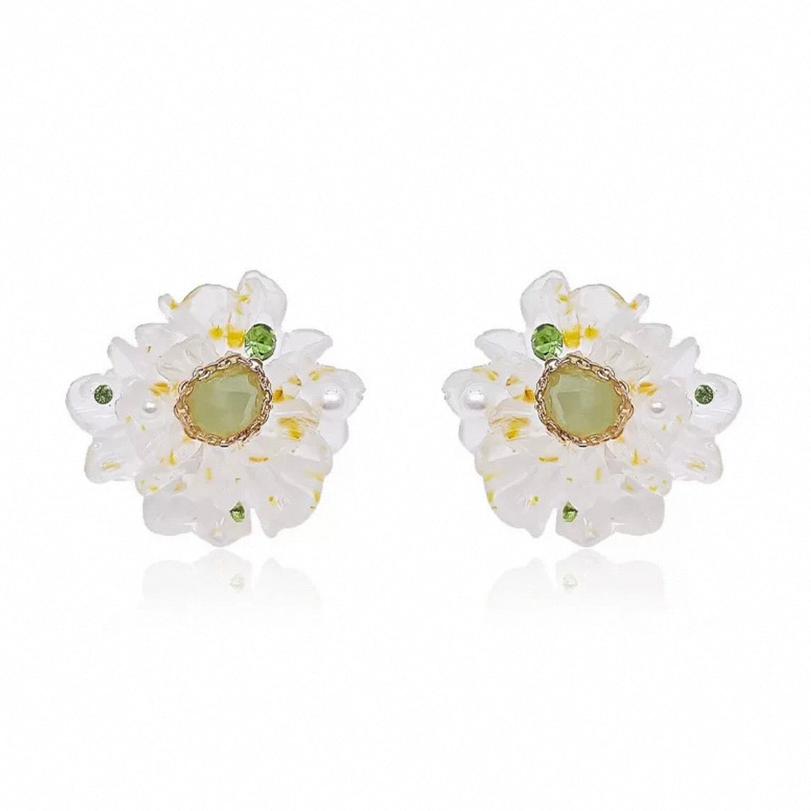 clear flower pierce