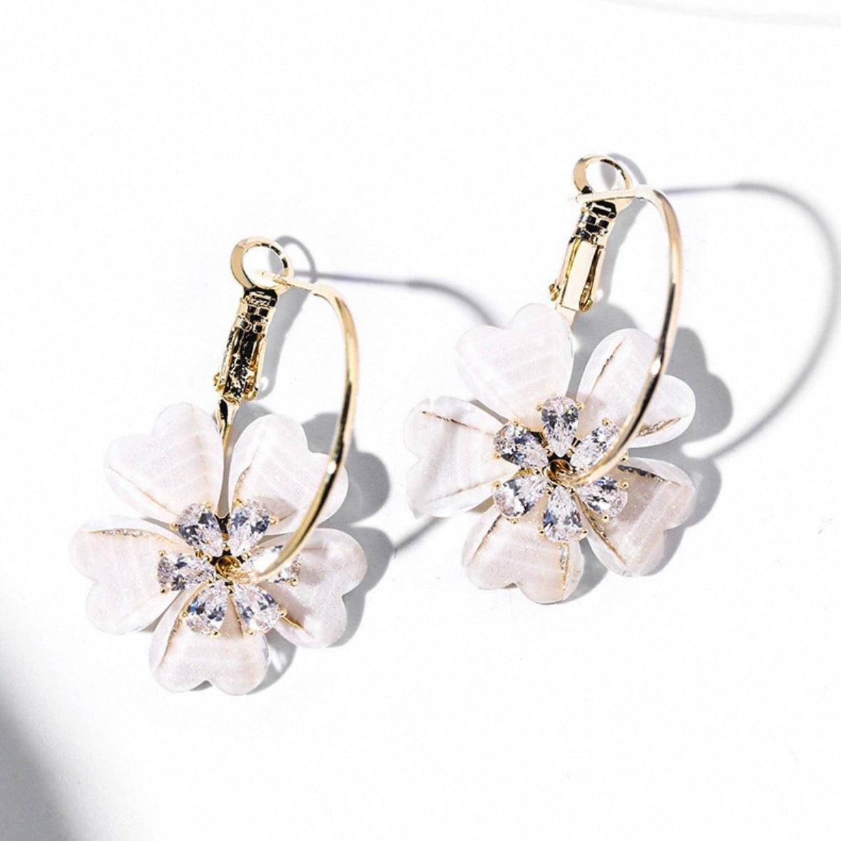flower hoop pierce