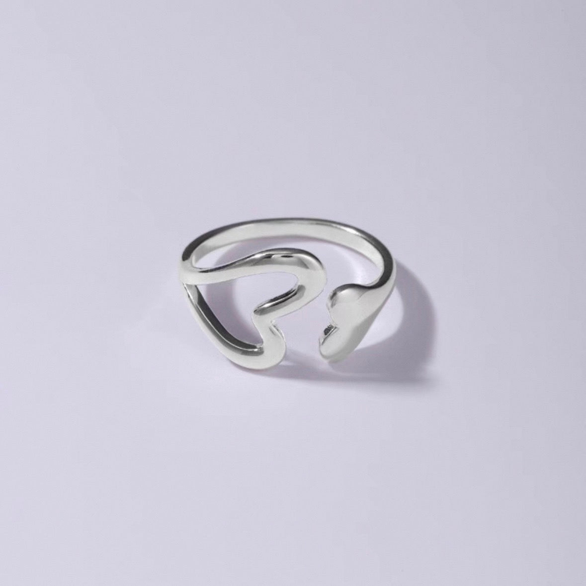 link heart ring