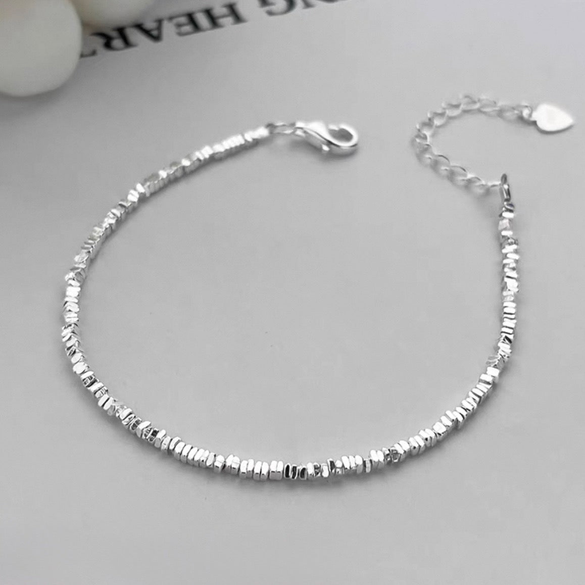 shimmer line bracelet
