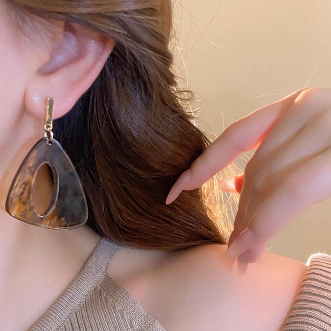 tortoise drop pierce