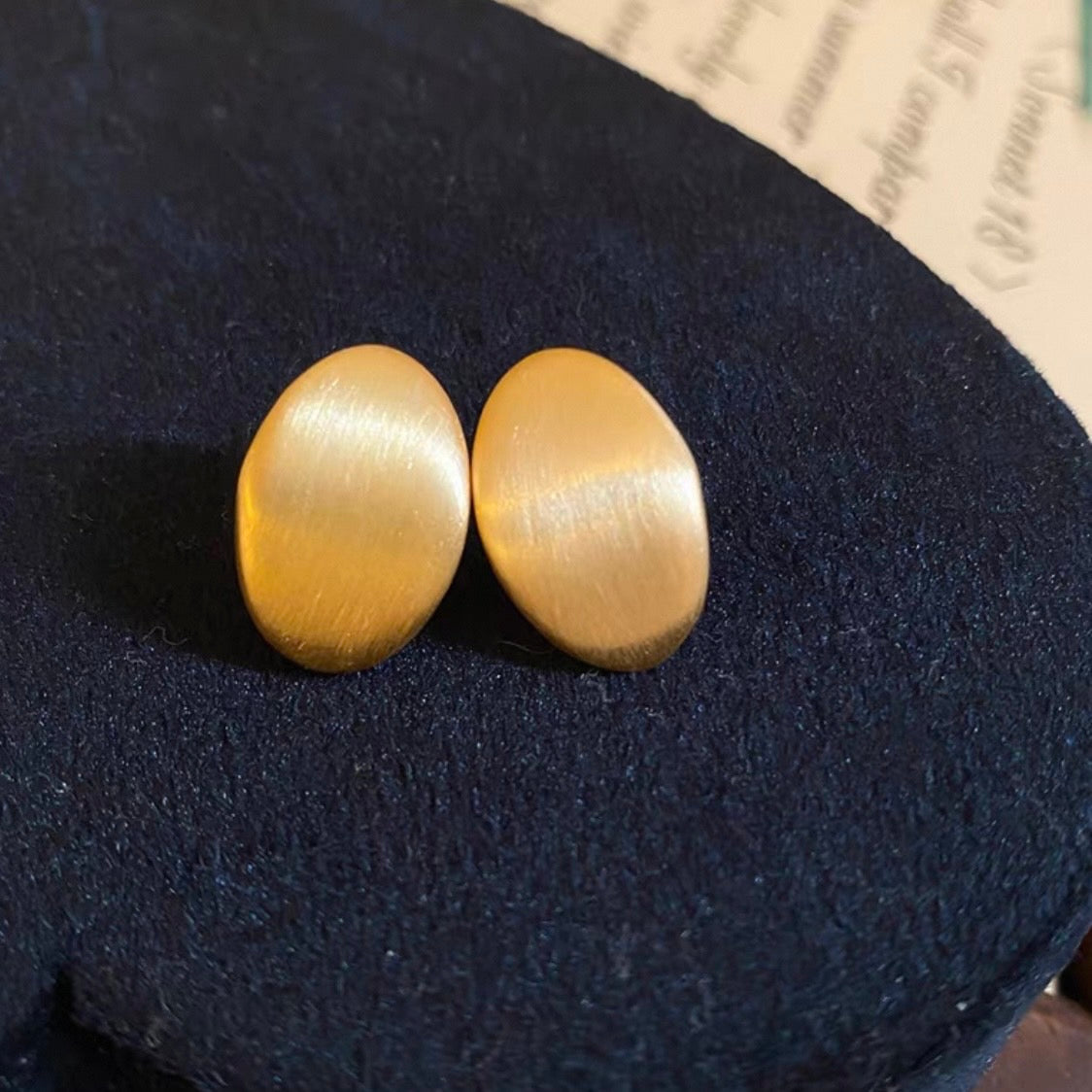 oval matte pierce