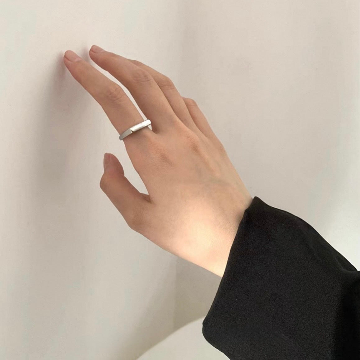 modern flat ring