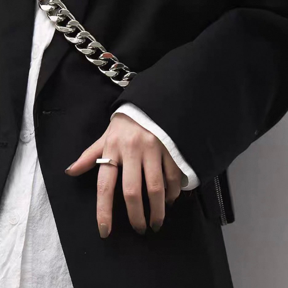 modern flat ring