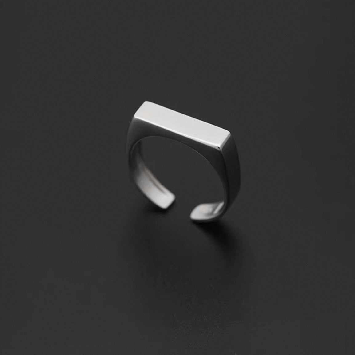 modern flat ring