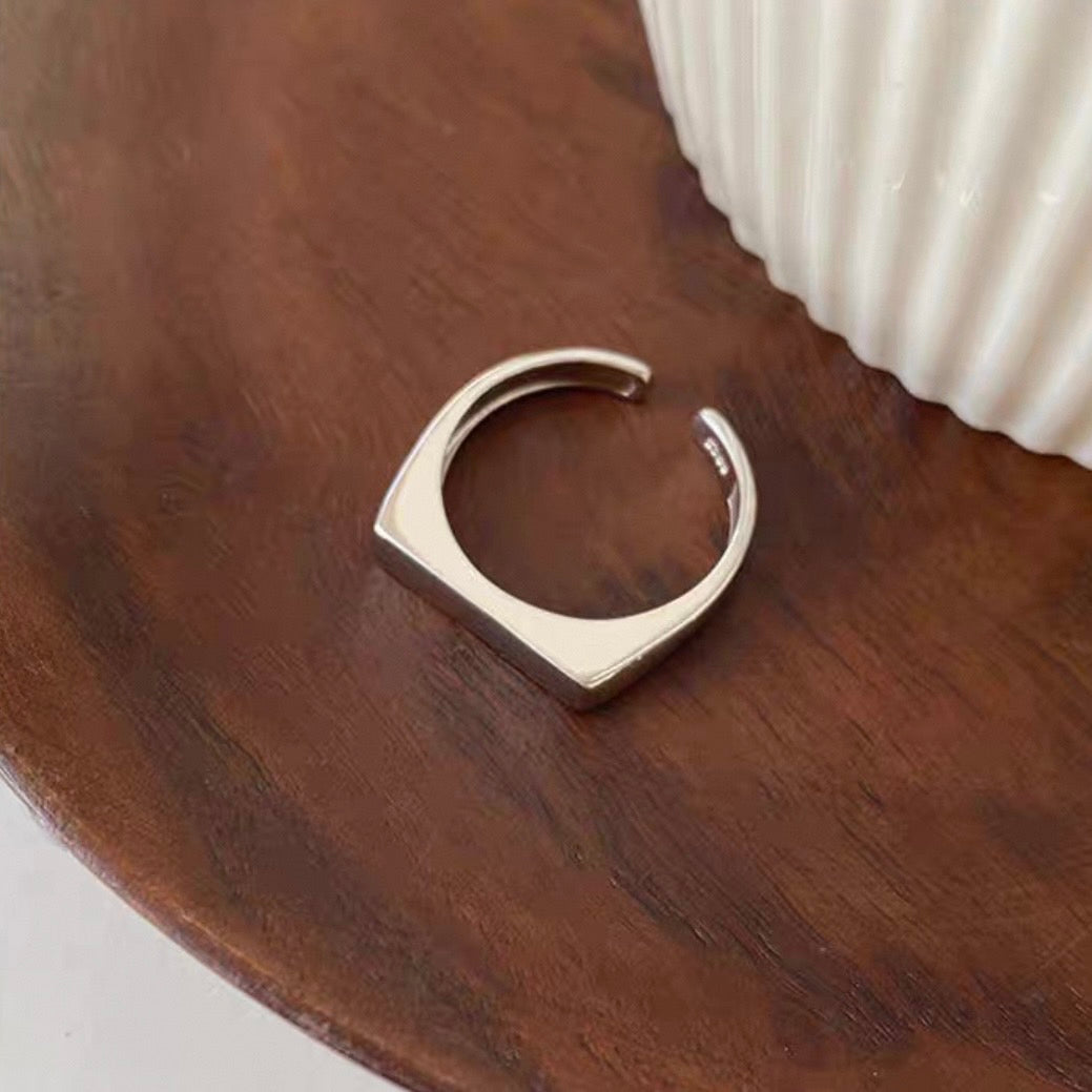 modern flat ring