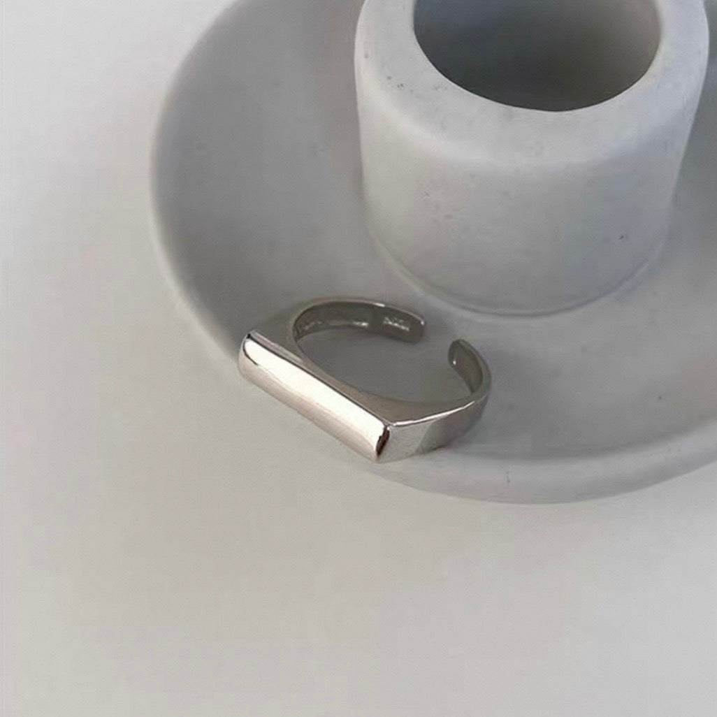 modern flat ring