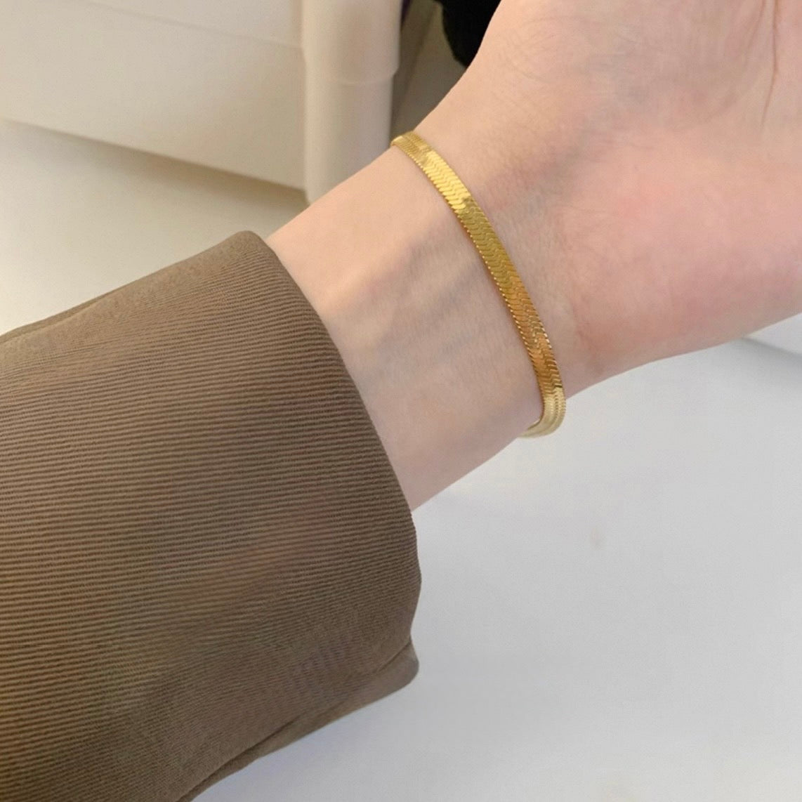 snake chain bracelet