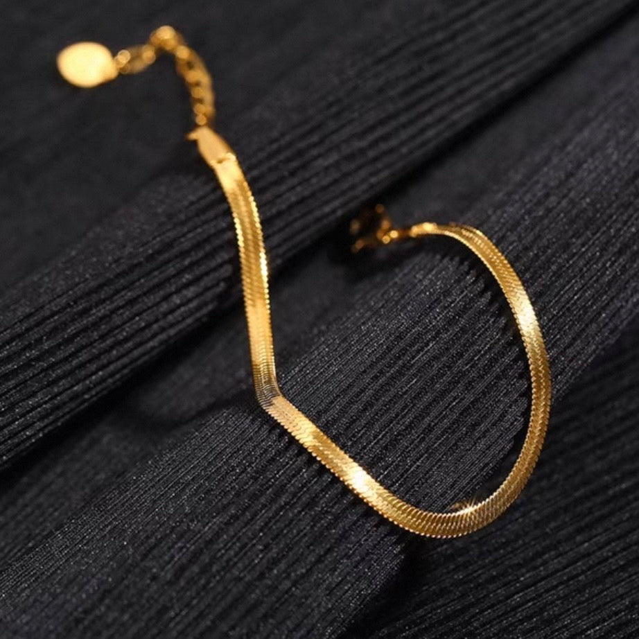 snake chain bracelet