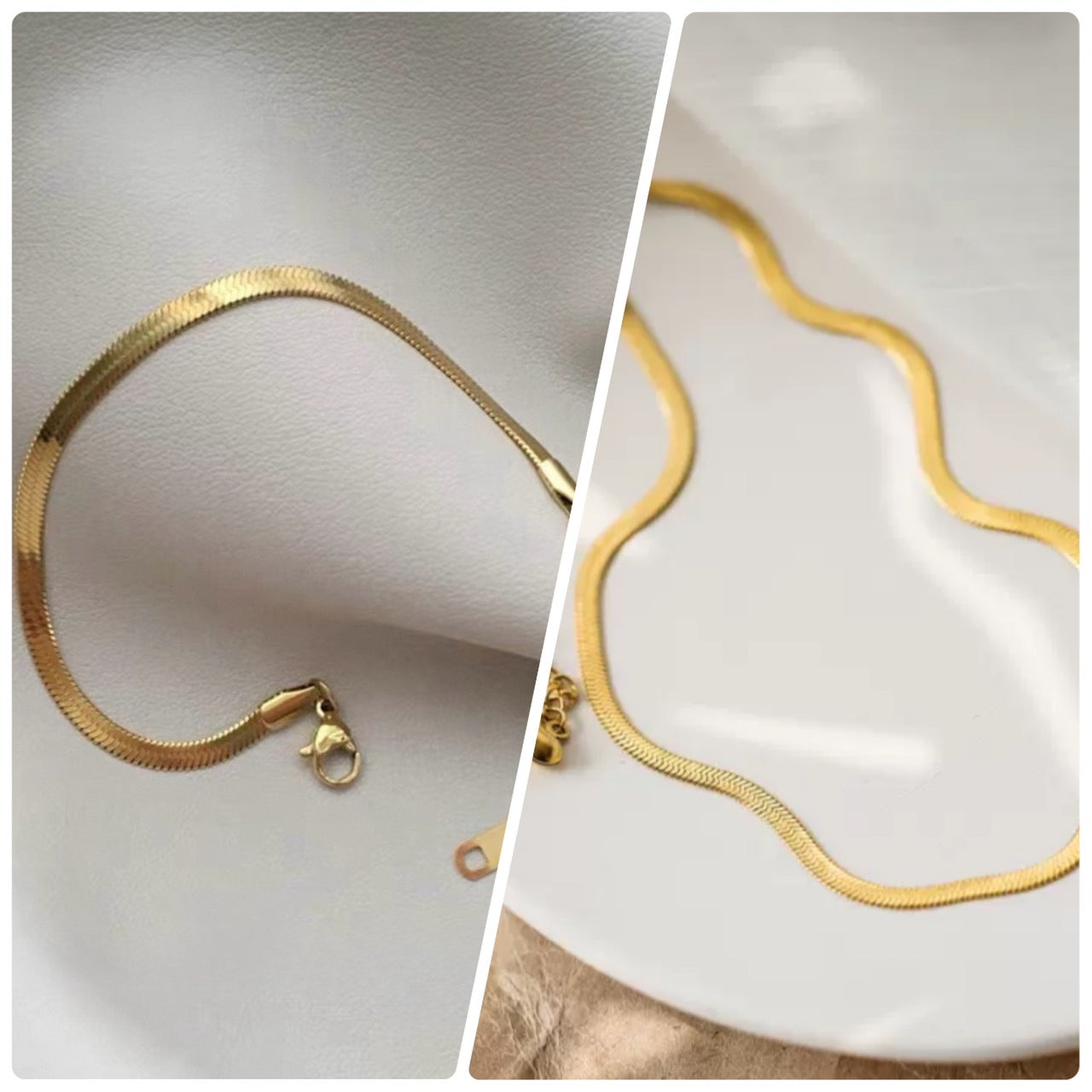 snake chain bracelet