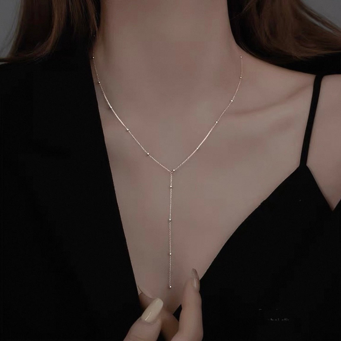 etoile Y necklace