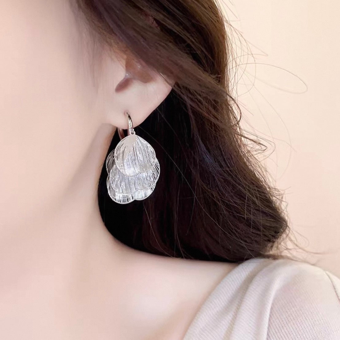layered petal pierce