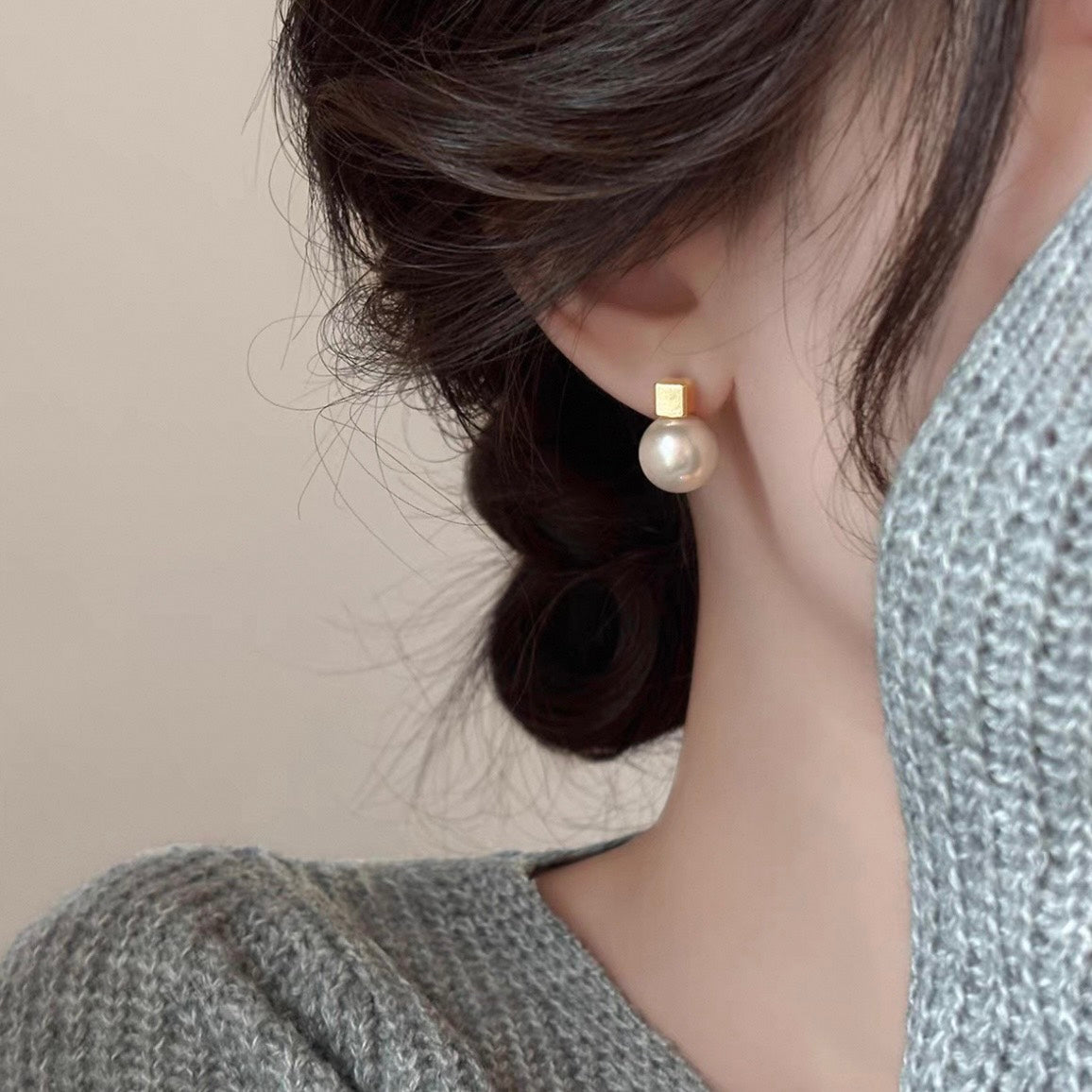 mini cube pearl pierce