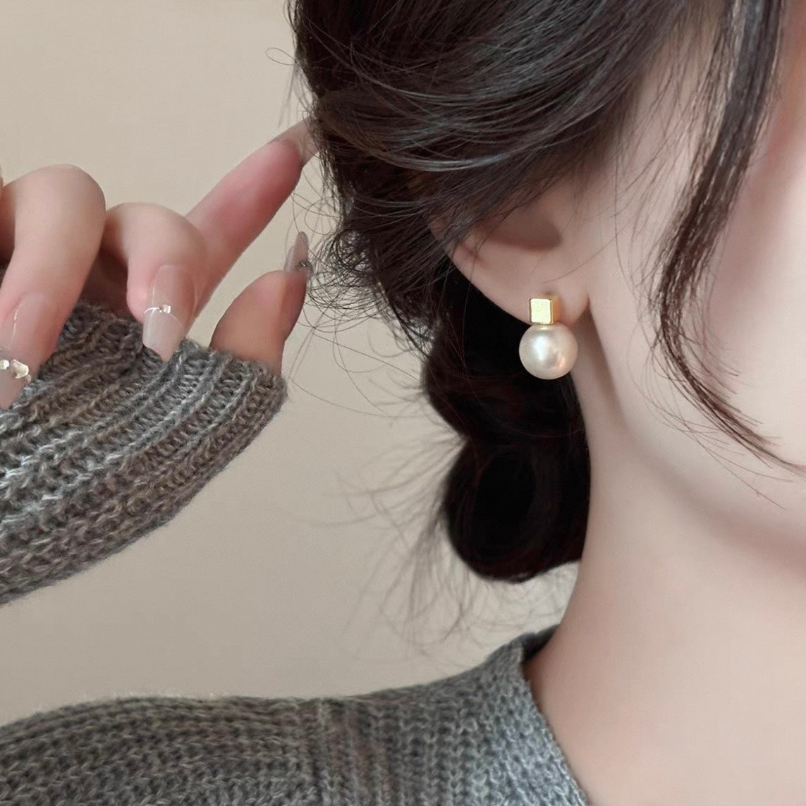 mini cube pearl pierce