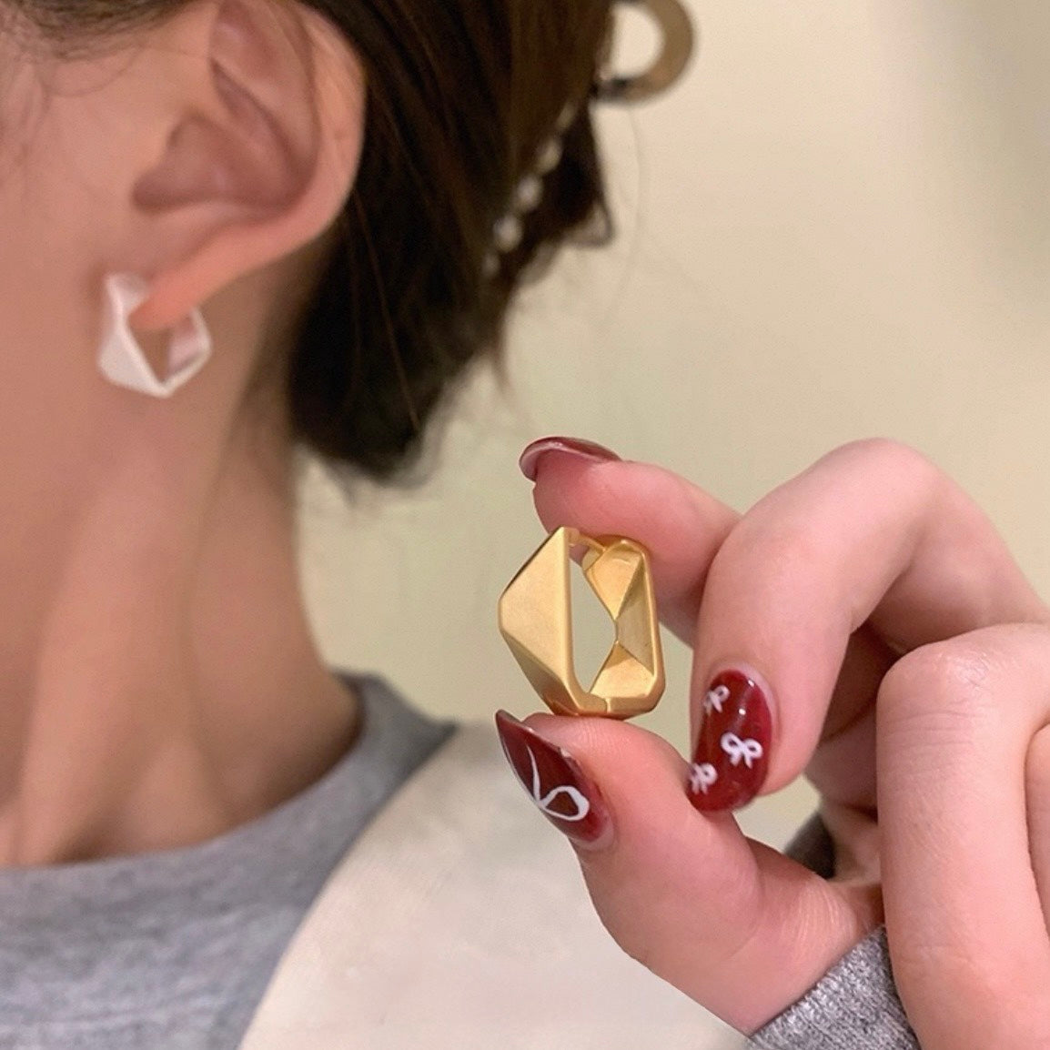 edge ring pierce