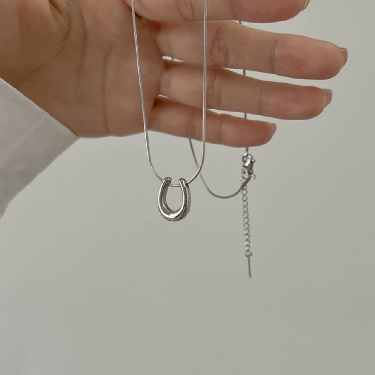 horseshoe necklace