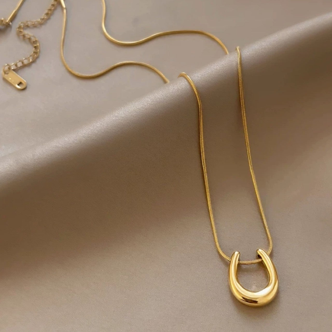 horseshoe necklace