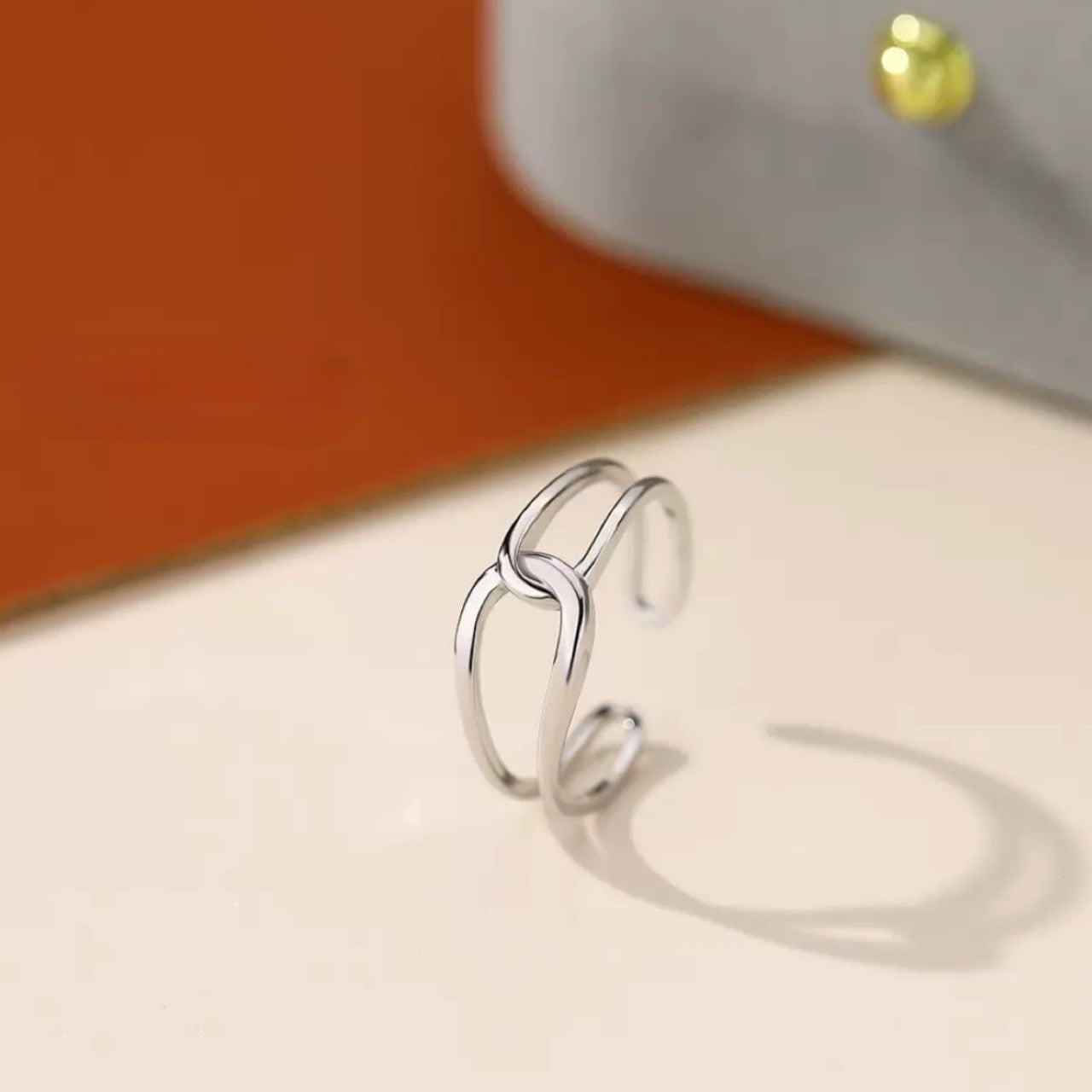 cross knot ring