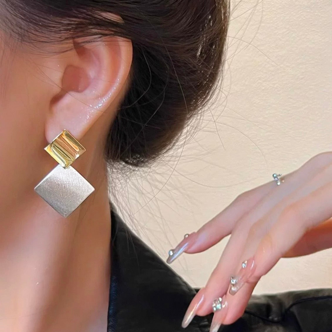 bicolor square pierce – aile