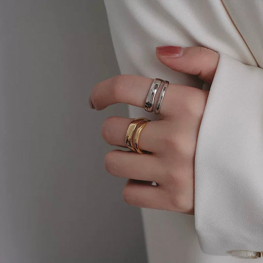 double line ring
