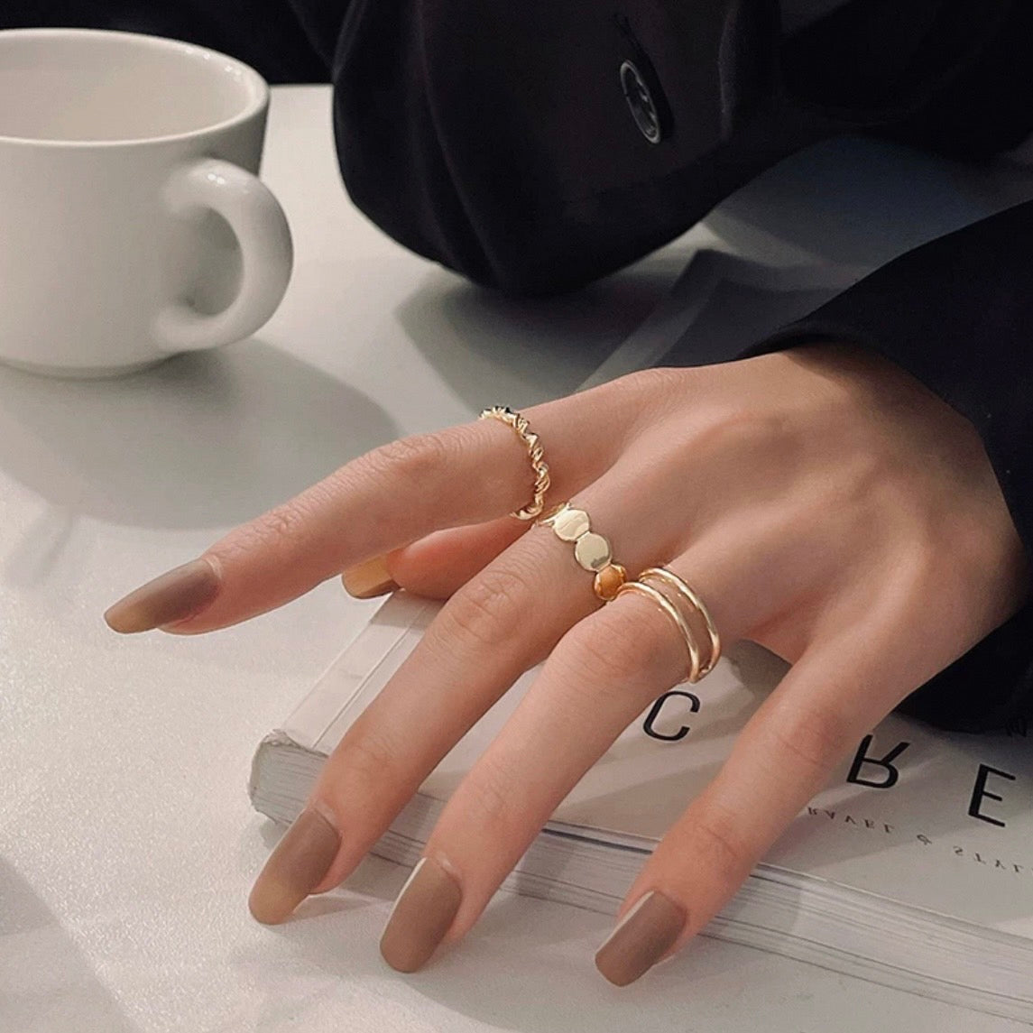 stylish ring (3-piece)