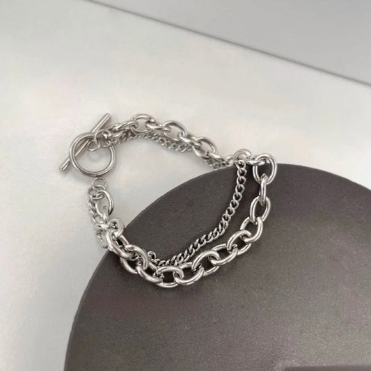 double chain bracelet