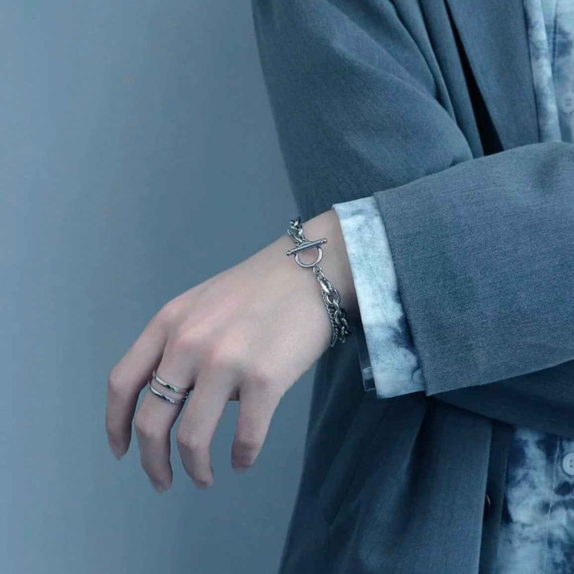 double chain bracelet