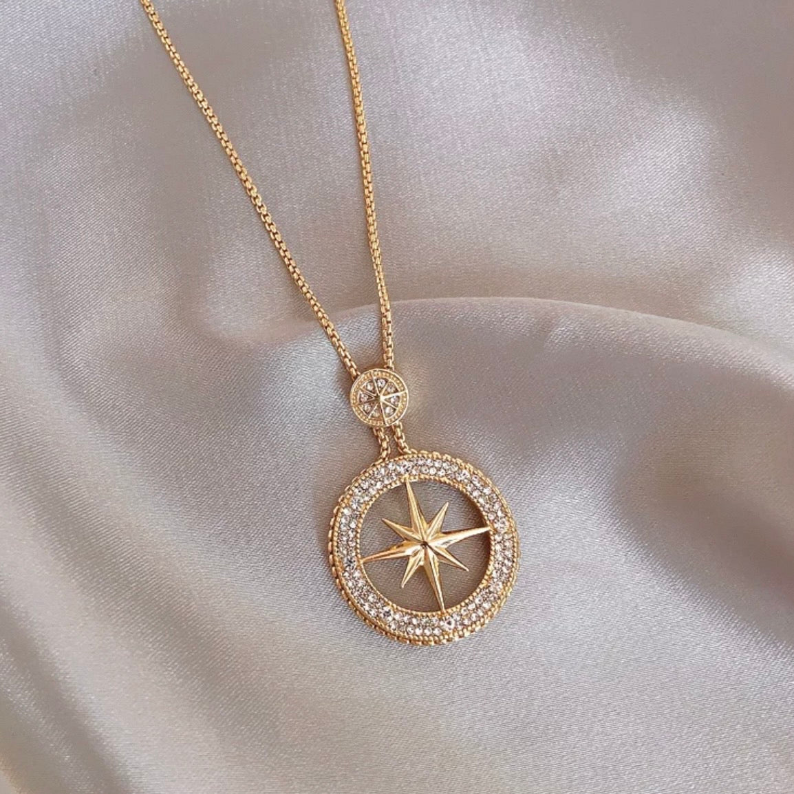 star compass necklace
