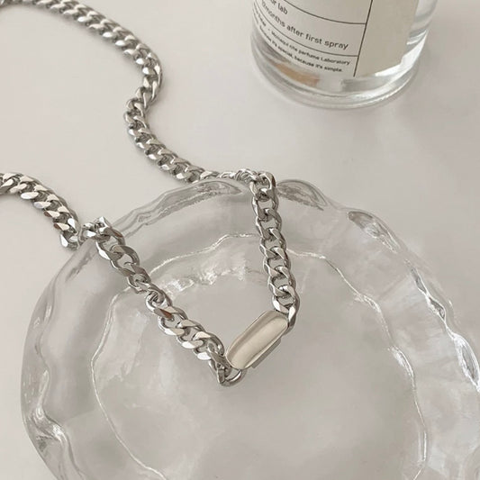 rugged chain necklace