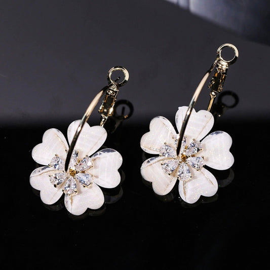 flower hoop pierce