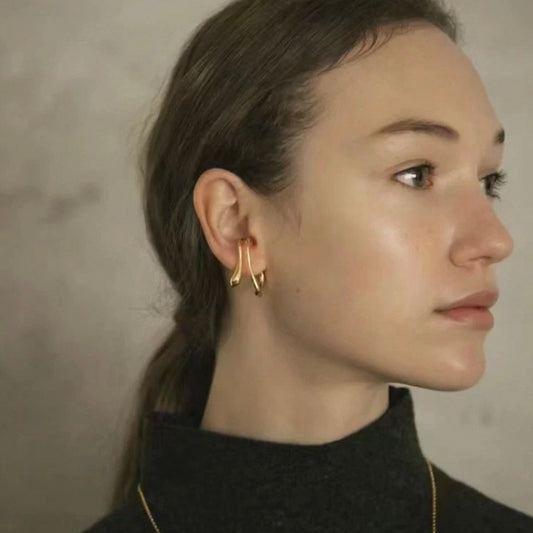 melty curve earcuff