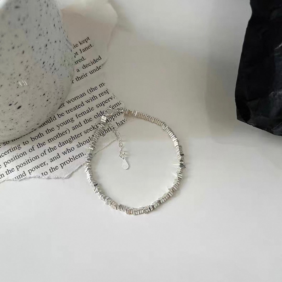 shimmer line bracelet